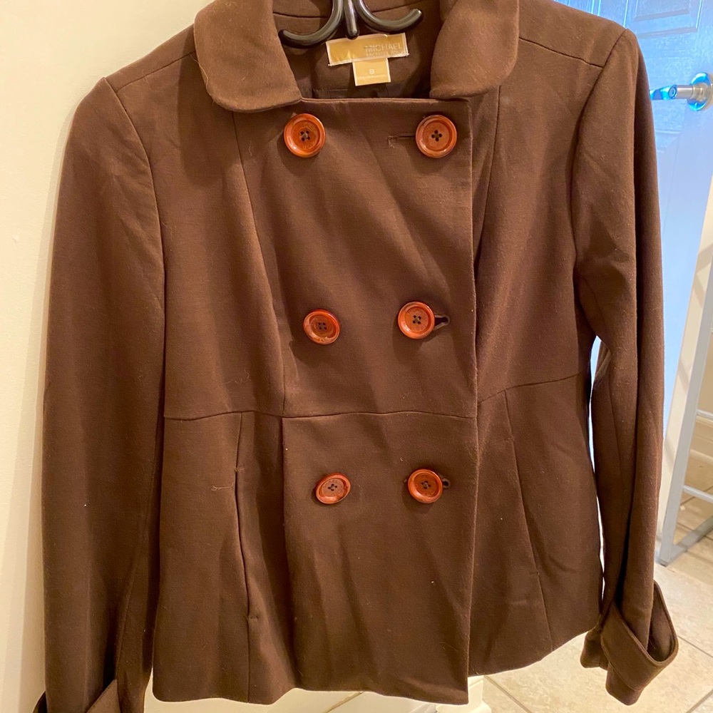 Michael Kors Short Peacoat Blazer